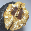 Guava Cheesecake Stuffed New York Style Cookie